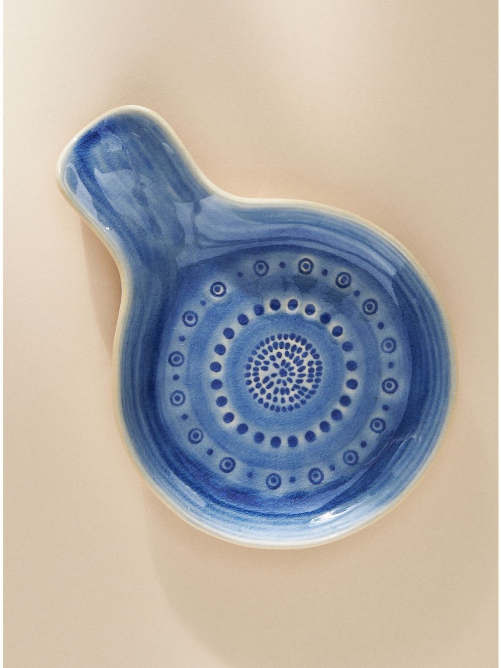 Anthropologie Old Havana Portuguese Stoneware Spoon Rest